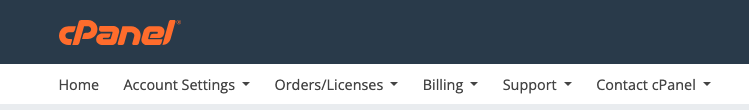 Click cPanel logo